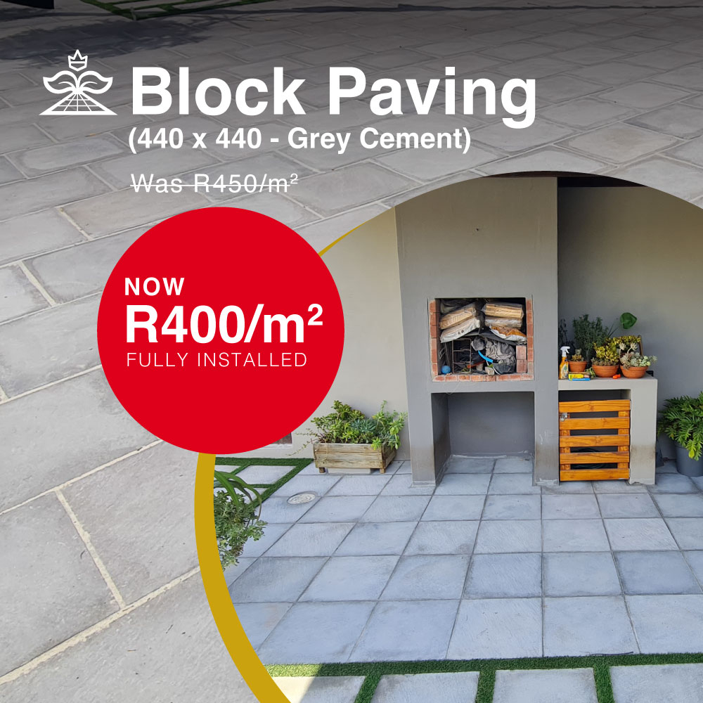 Block Paver 440 x 440 (Cement)