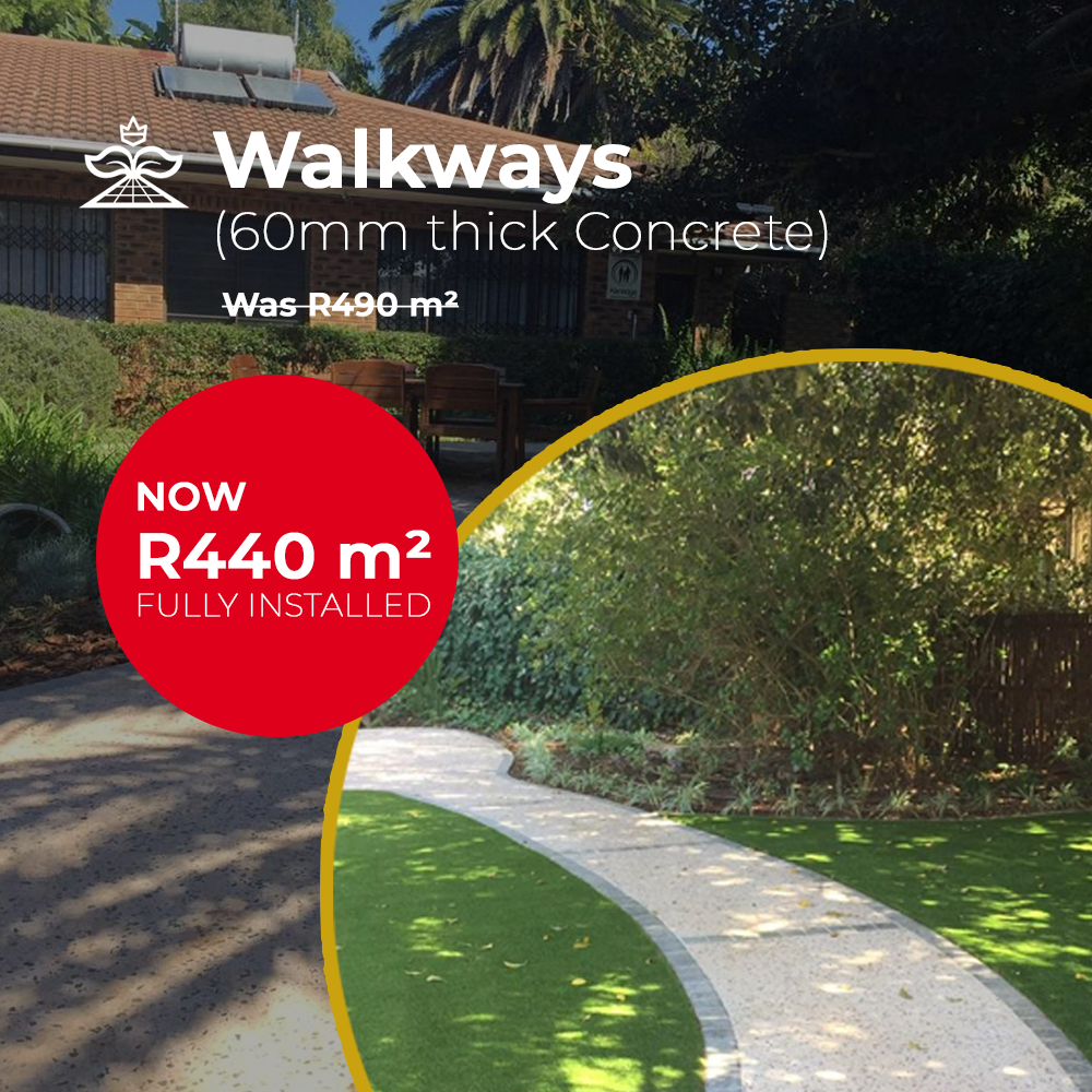 Exposed Aggregate Walkways