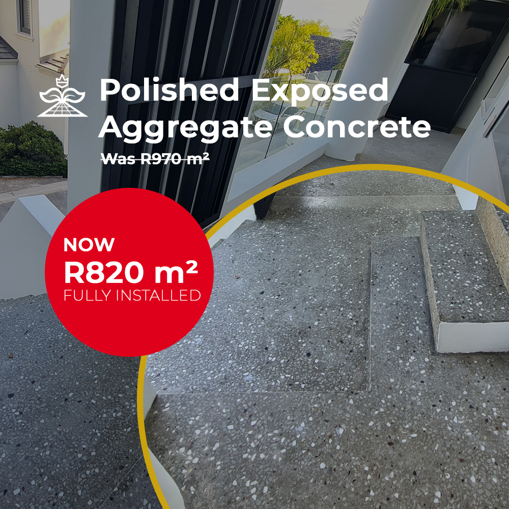 Polished Exposed Aggregate Concrete
